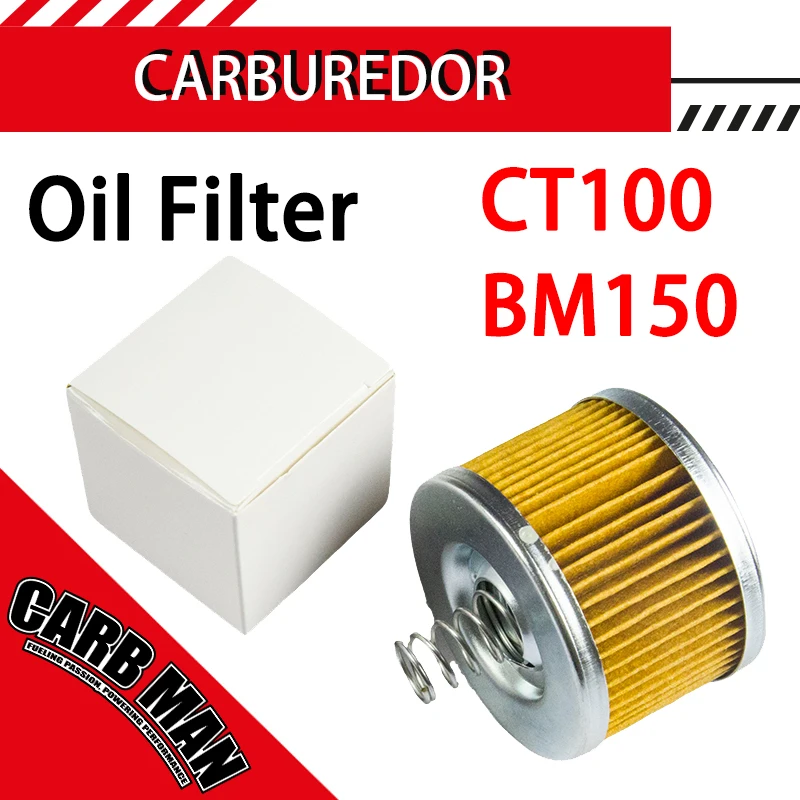 Motorcycle Oil Filter - Motorcycle Part Oil Filter With Spring