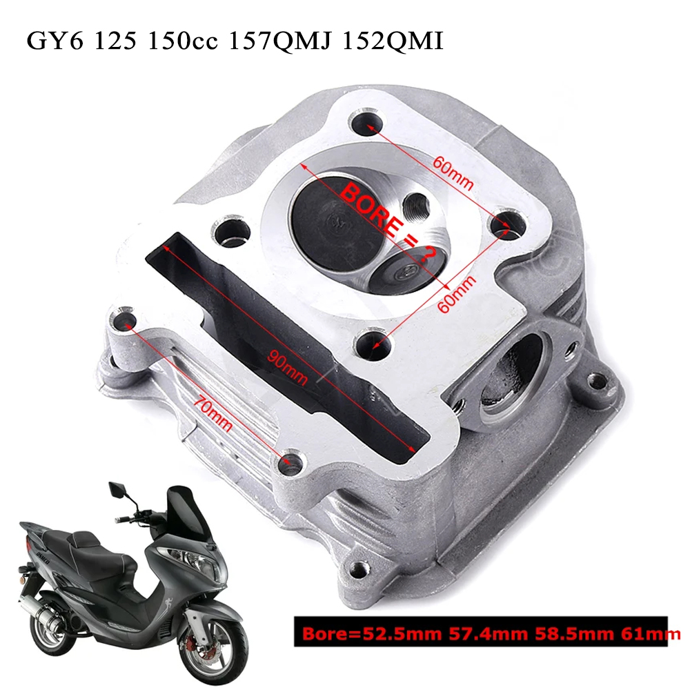GY6 Cylinder Head Motorcycle P - Motorcycle Engine Parts review and price